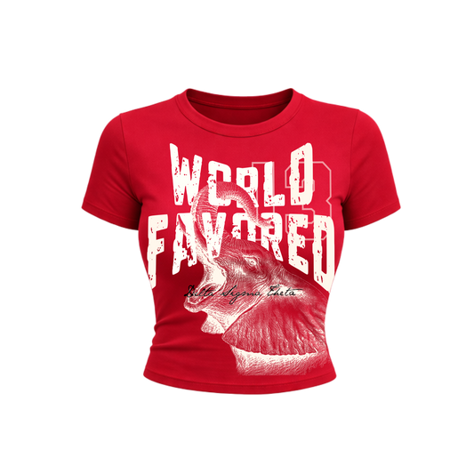 “WORLD FAVORED” BABY TEE